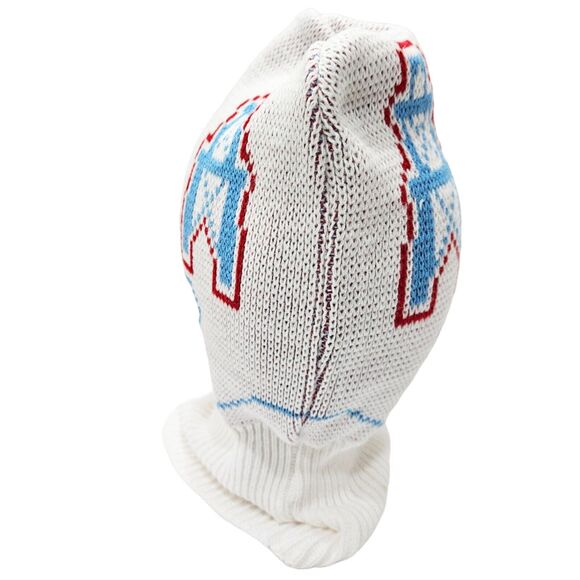 Vintage Houston Oilers NFL Football Beanie Cap - Helmet Mask Toque Hat 1990 - Picture 5 of 7